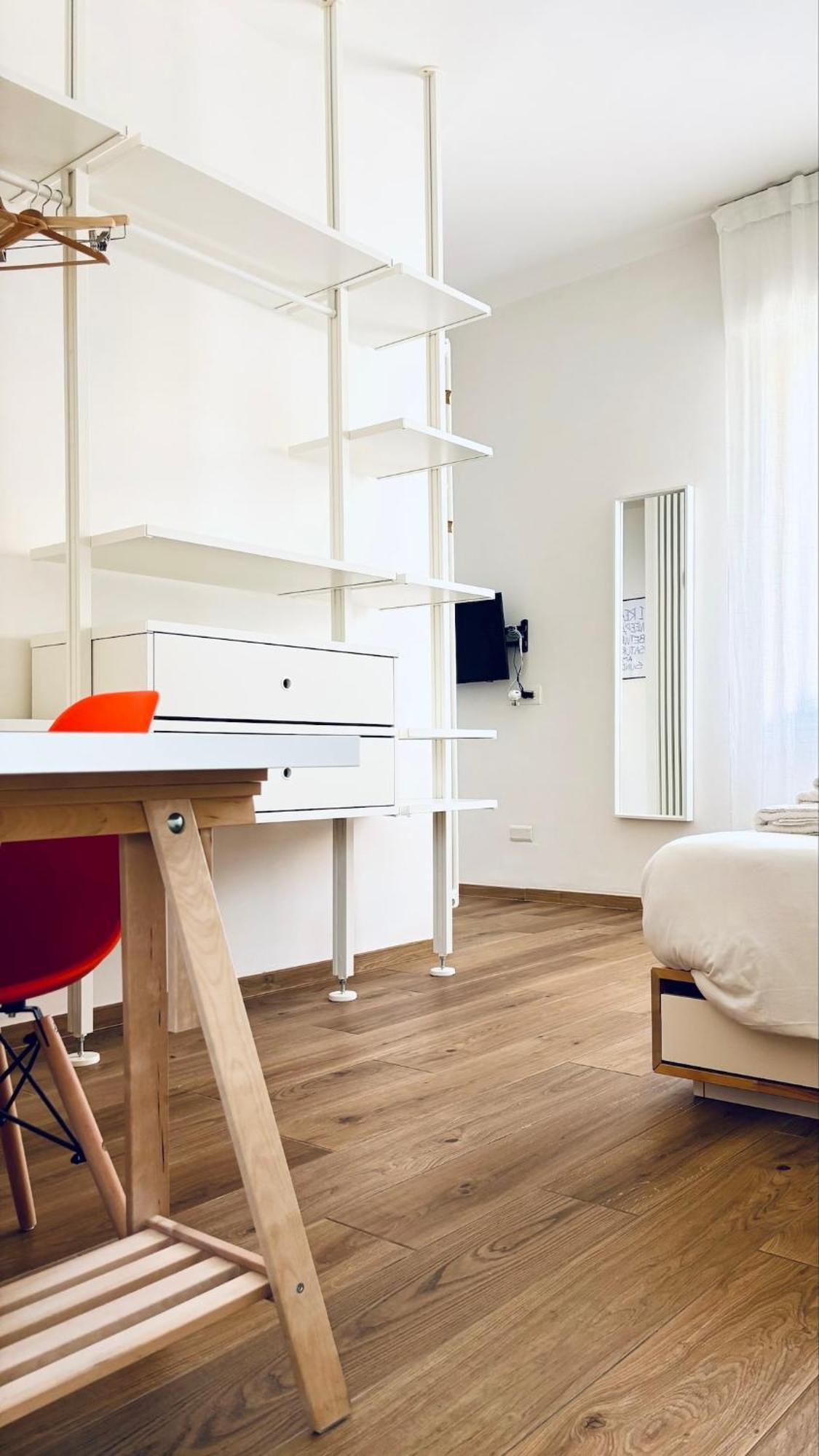 M4 White Monolocale Moderno E Funzionale Apartment Скандичи Екстериор снимка